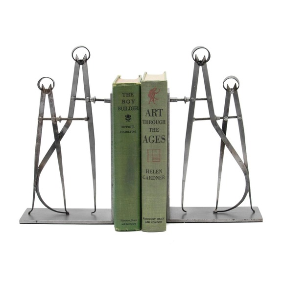 Pendulux - Draftsman Metal Bookends - $189‎ New